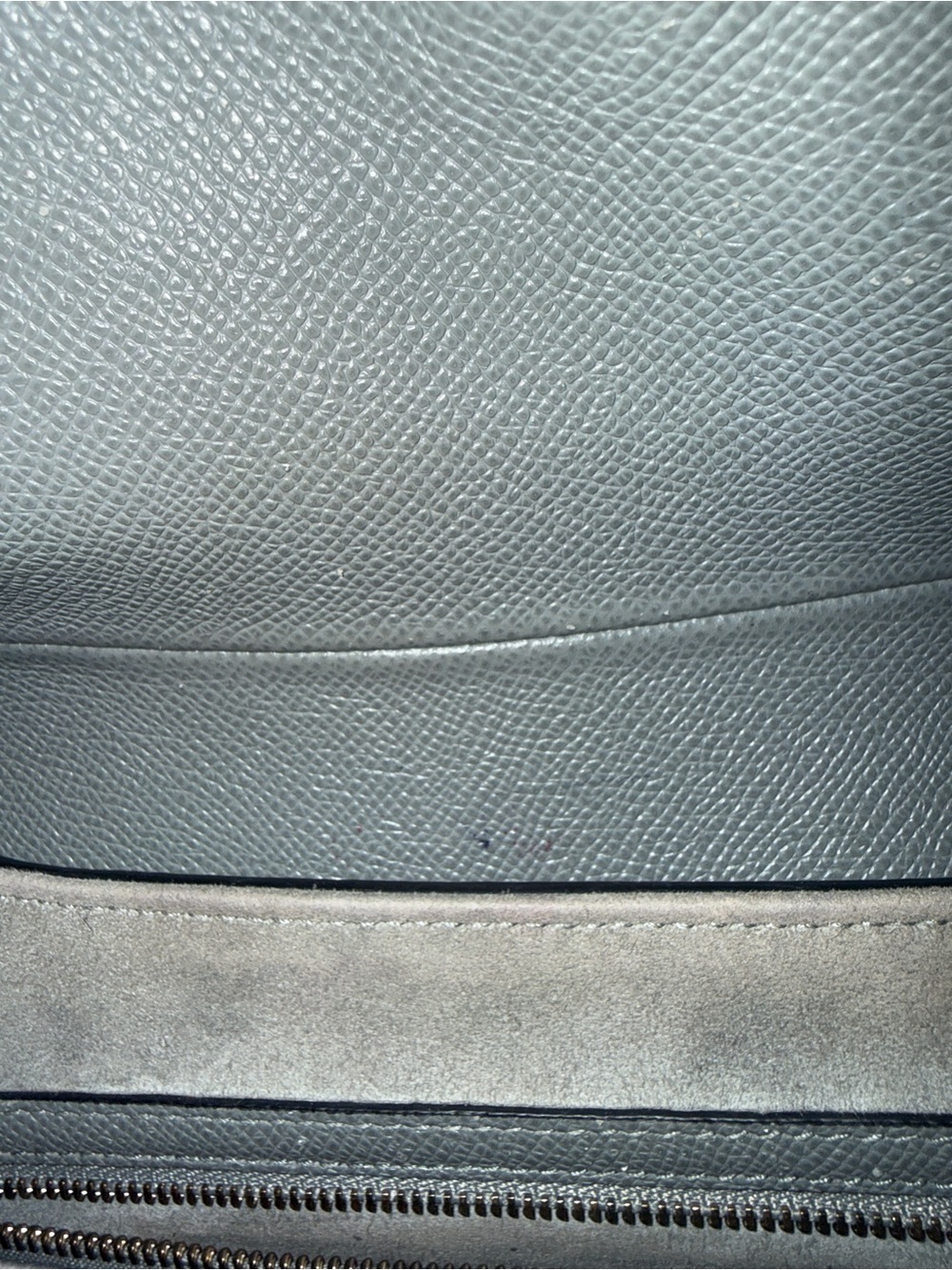 Gray Dior Saddle Shoulder Bag with Gold Hardware - Picture 3 of 5